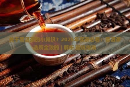 关于普洱茶的小常识