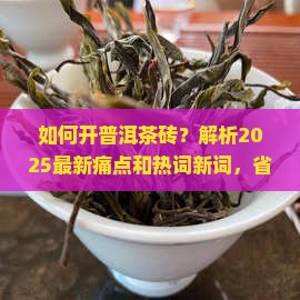 如何开普洱茶砖