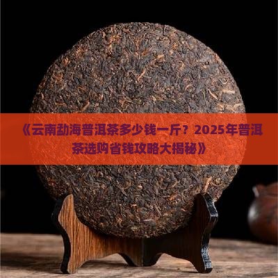 云南勐海普洱茶多少钱一斤