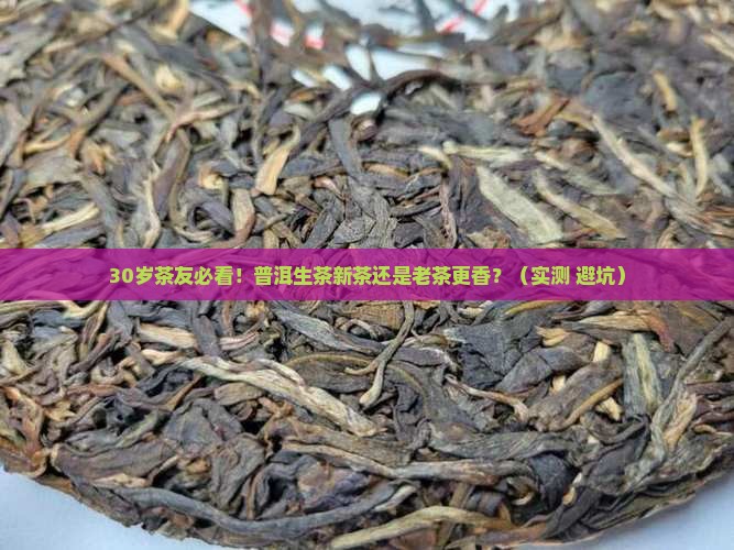 普洱生茶是新茶好还是老茶好