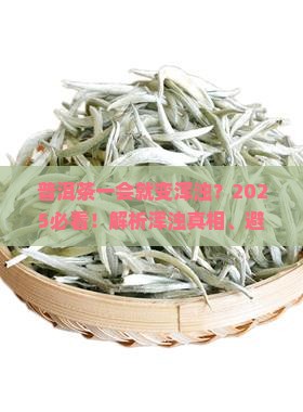 普洱茶一会就变浑浊