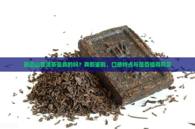 景迈山普洱茶是真的吗