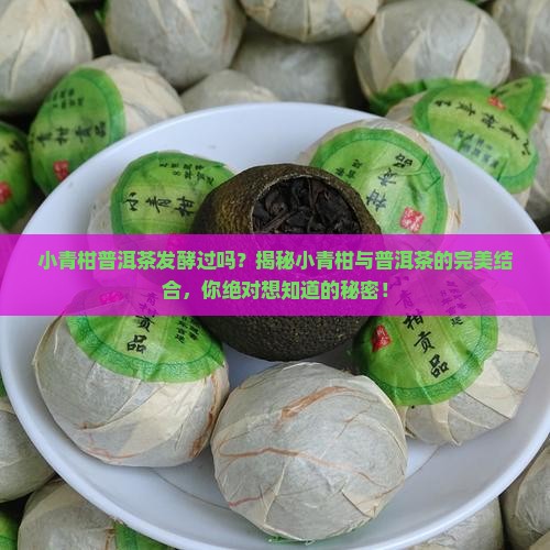 小青柑普洱茶发酵过吗