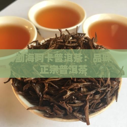 勐海阿卡普洱茶
