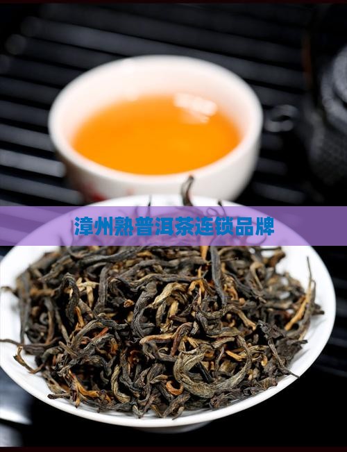 漳州熟普洱茶连锁品牌