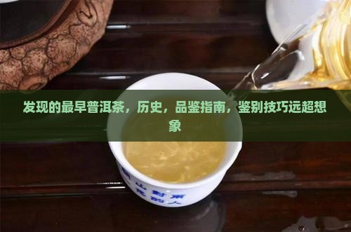 发现的最早普洱茶