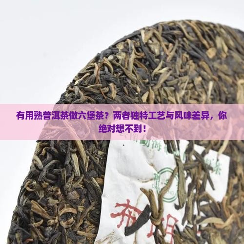 有用熟普洱茶做六堡茶
