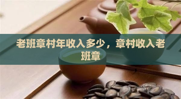 老班章村一年购买入多少