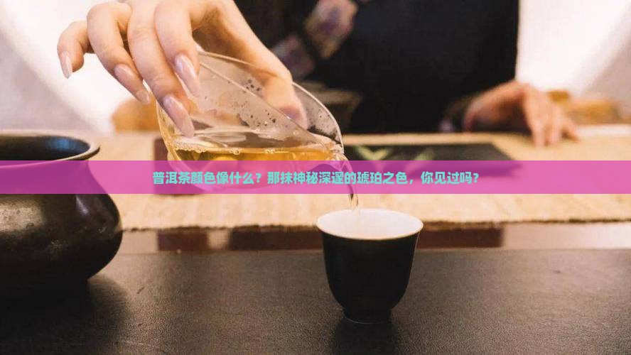 普洱茶颜色像什么