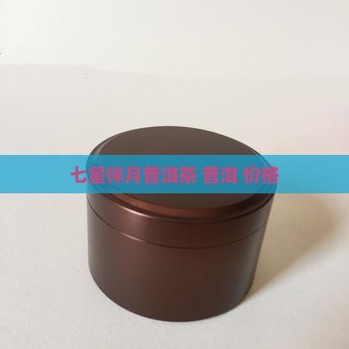 普文茶厂的七星伴月普洱茶