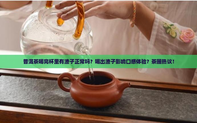 普洱茶喝完杯里有渣子正常吗 普洱茶喝完杯里有渣子正常吗