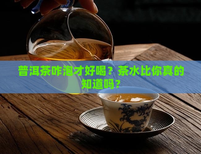 普洱茶泡茶茶水比