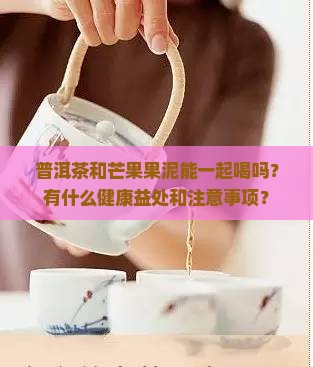 普洱茶芒果果泥