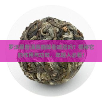 罗汉果普洱茶的作用和功效