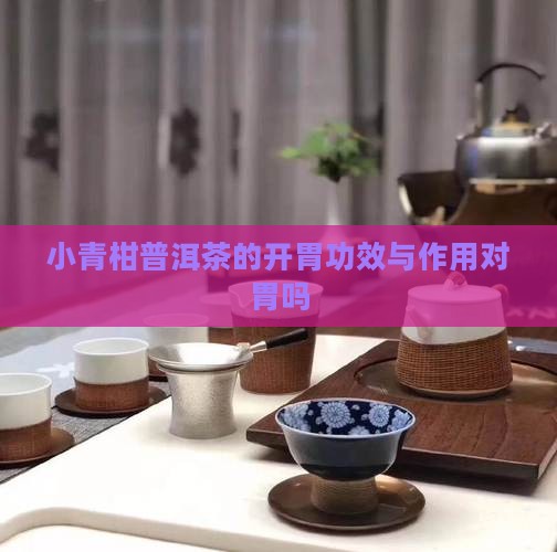 小青柑普洱茶开胃吗