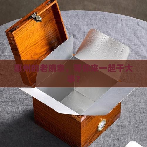 惠州老班章招商加盟