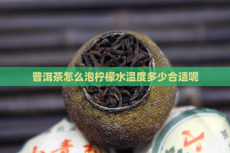 普洱茶怎么泡柠檬水温度多少