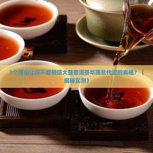 大益普洱茶华南总代理