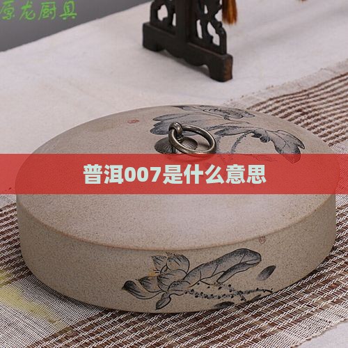 普洱007是什么意思
