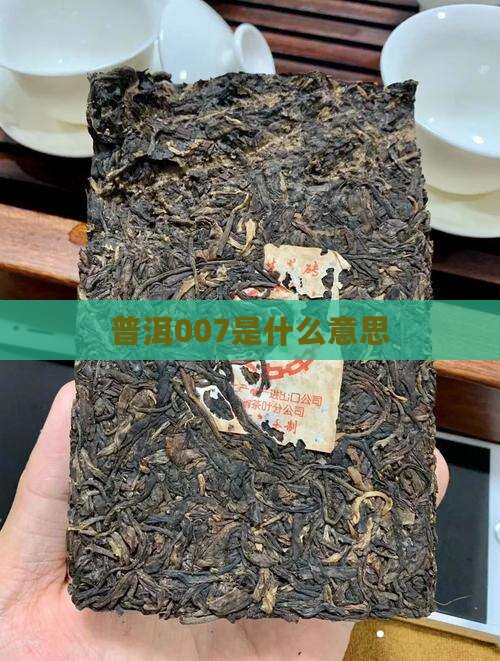 普洱007是什么意思