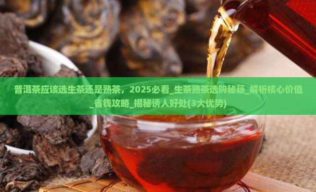 普洱茶应该选生茶还是熟茶