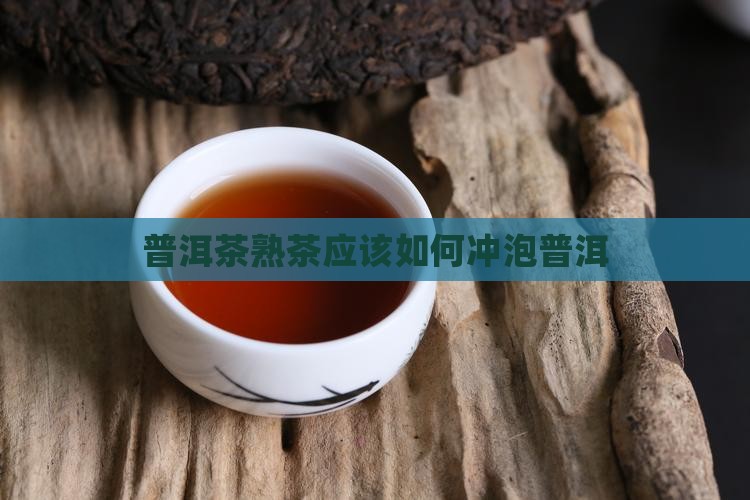 普洱茶熟茶应该如何冲泡