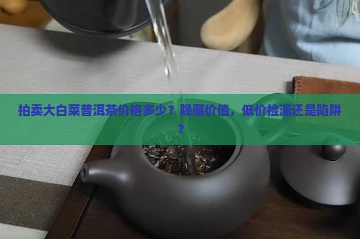 拍卖大白菜普洱茶价格多少