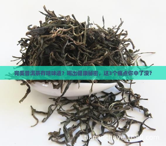 完美普洱茶有啥味道