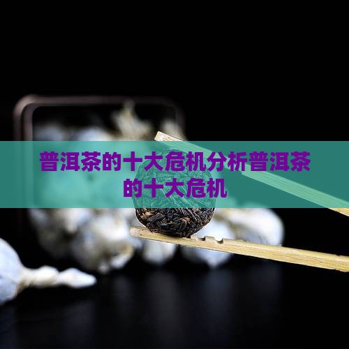 普洱茶的十大危机