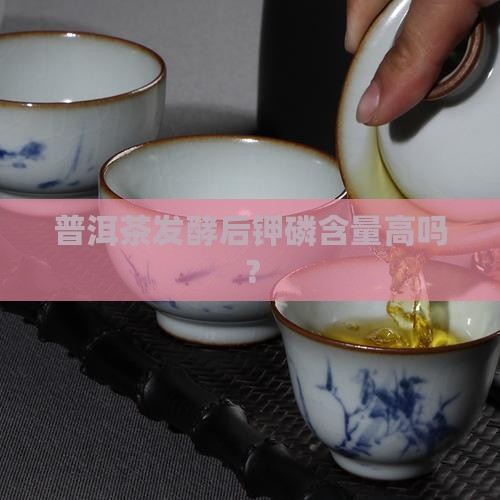 发酵普洱茶含钾磷高吗能喝吗