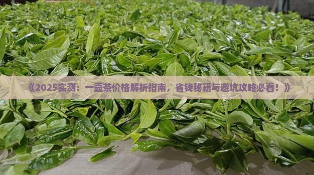 一壶茶所需要价格表