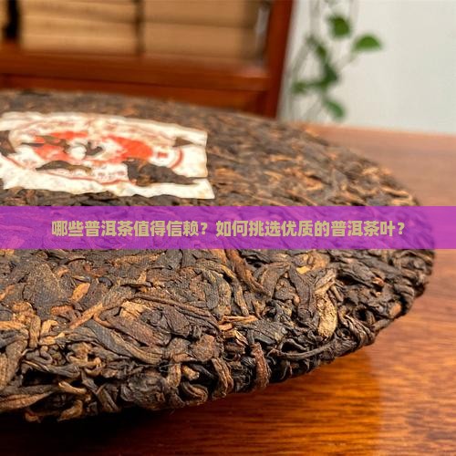 哪些普洱茶值得信赖？如何挑选优质的普洱茶叶？
