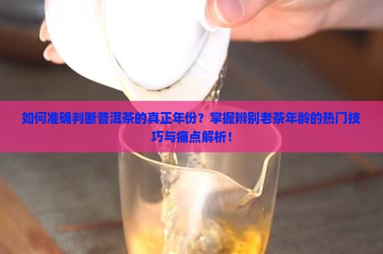 如何准确判断普洱茶的真正年份？掌握辨别老茶年龄的热门技巧与痛点解析！