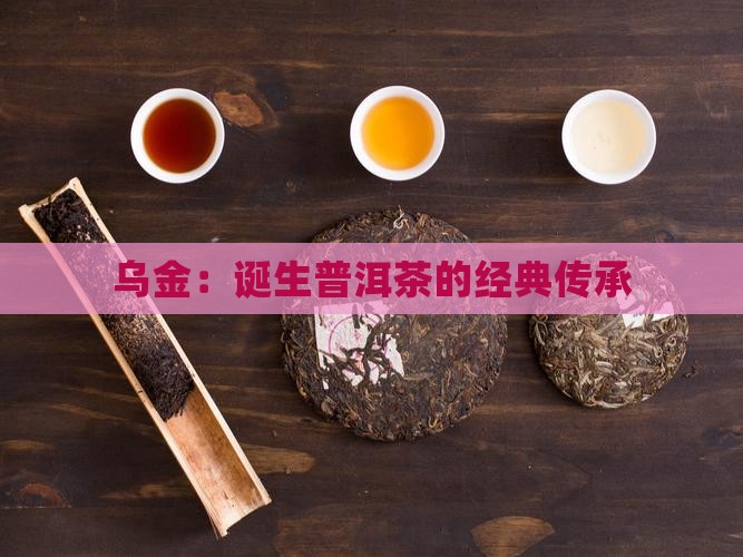 乌金：诞生普洱茶的经典传承