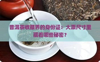 普洱茶收藏界的身份证：大票尺寸里藏着哪些秘密？