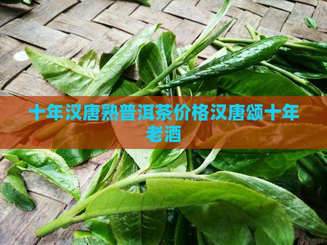 十年汉唐熟普洱茶价格汉唐颂十年老酒