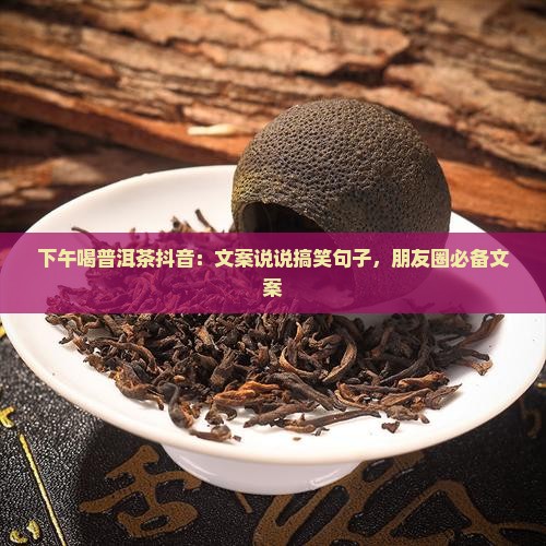 下午喝普洱茶抖音：文案说说搞笑句子，朋友圈必备文案