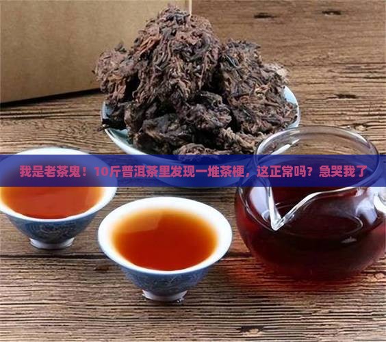 普洱茶茶里有茶梗