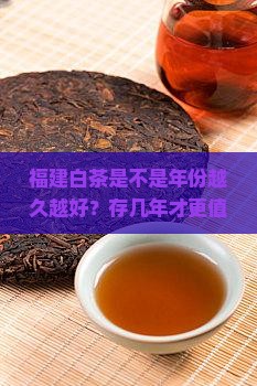福建白茶是不是年份越久越好