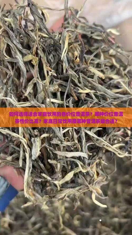 家庭购买藏什么价位普洱茶好