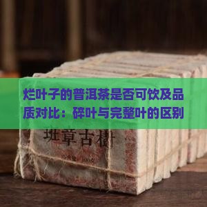 烂叶子的普洱茶