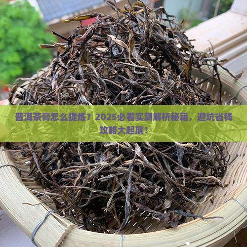 普洱茶膏怎么提炼