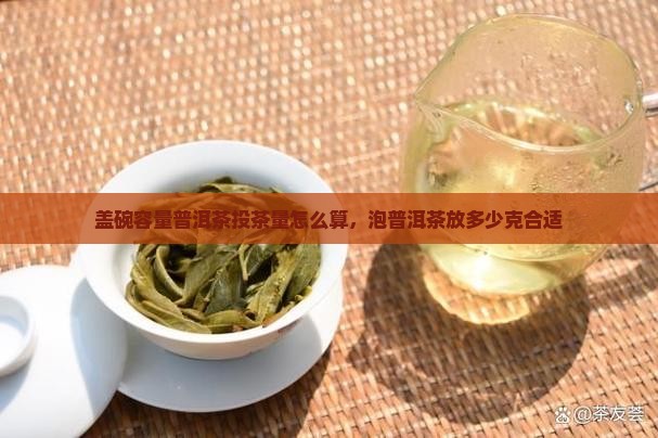 盖碗容量普洱茶