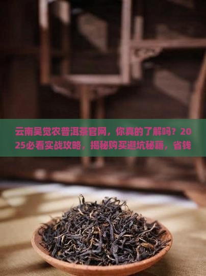 云南吴觉农普洱茶官网