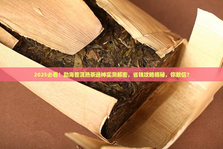勐海普洱茶熟茶逸神
