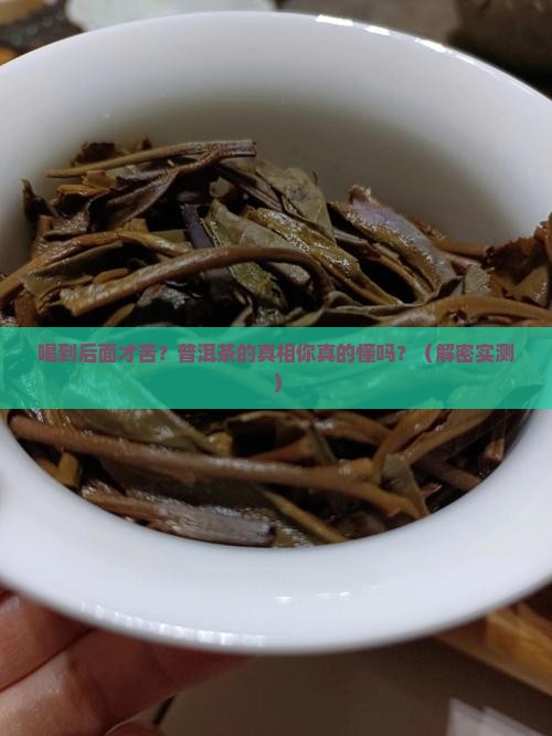 普洱茶喝到后面才苦吗吗