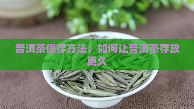 普洱茶怎么存放时间久