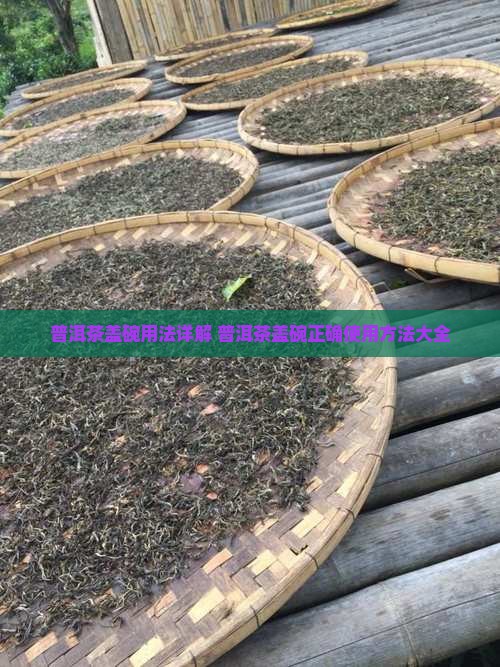 普洱茶盖碗用法