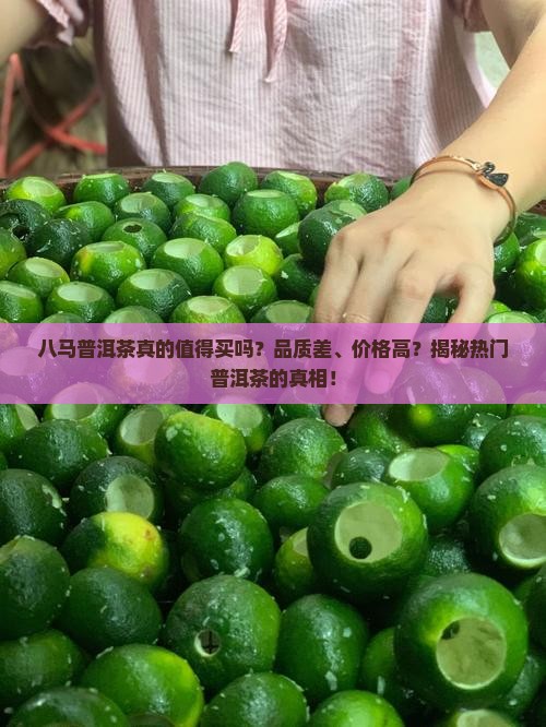 八马普洱茶卖点介绍