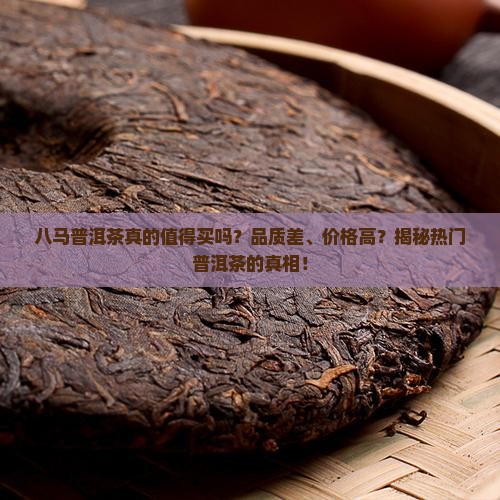 八马普洱茶卖点介绍